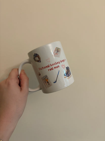 fictional hockey boys> | ice hockey mug