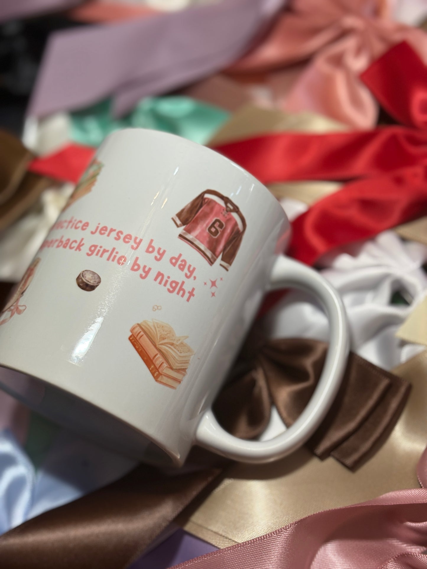 practice jersey, paperback girlie | ice hockey mug