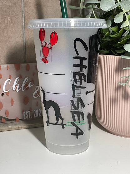 FRIENDS Theme Cold Cup | Gifts for Her | Friends TV Show Inspired | Reusable | Chlo & Co