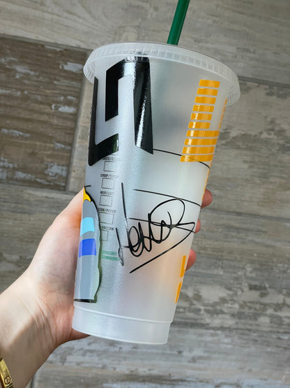 LANDO NORRIS F1 Cold Cup | Personalised Formula 1 McLaren Tumbler | Race Day LN4