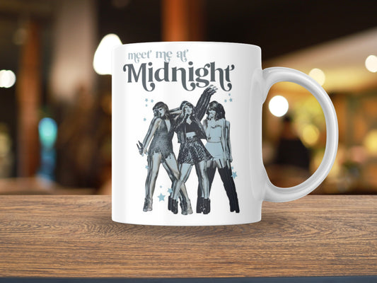 TAYLOR SWIFT MIDNIGHTS Mug | Meet Me At Midnight Ceramic Mug | Swiftie Swiftea The Eras Tour